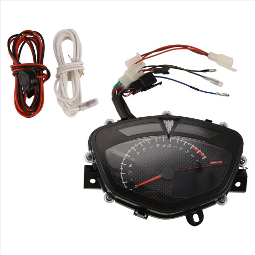 Motorcykelmåler Instrument LCD Speedometer til LC135 C8