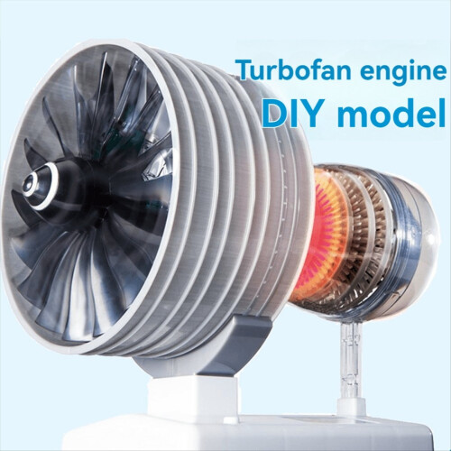 Gør-det-selv STEM Jetflymotormodel Samlelegetøj 1