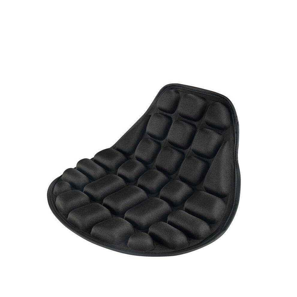 Motorcycle Seat Cushion Black Soft Breathable Comfort For Motorcycle Seats And Electric Bike Seats 1 Pc-image-OPC-PMD2NFZ-NEW