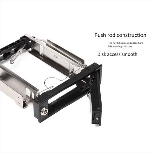 3,5" SSD til 5,25" bay tray hard harddisk monteringsdock beslag 2