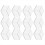 Ακουστικά πάνελ με αυτοκόλλητα, ηχομονωτικά πάνελ αφρού, λευκά 1