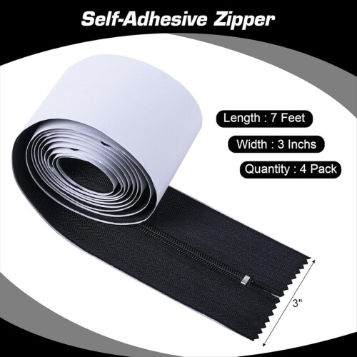Odlepovací zips, 7FT odolný samolepiaci zips 2
