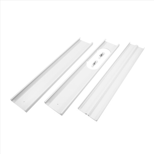 Air Conditioner Window Kit Practical Slide Plate Wind Shield 1