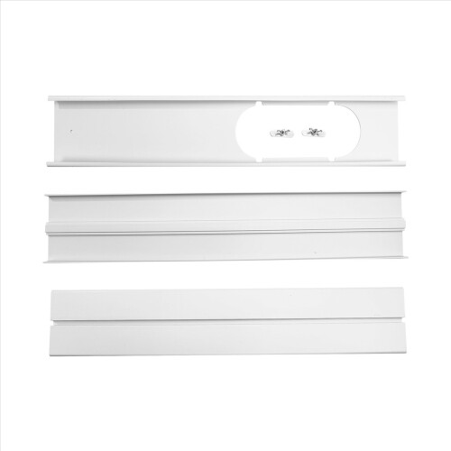 Air Conditioner Window Kit Practical Slide Plate Wind Shield 2