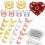 166 Pcs Crown Decor for Flower Bouquet Multicolor 2