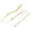 Cello Luthier Tools Kit Cello Sound Post Set Curved 2
