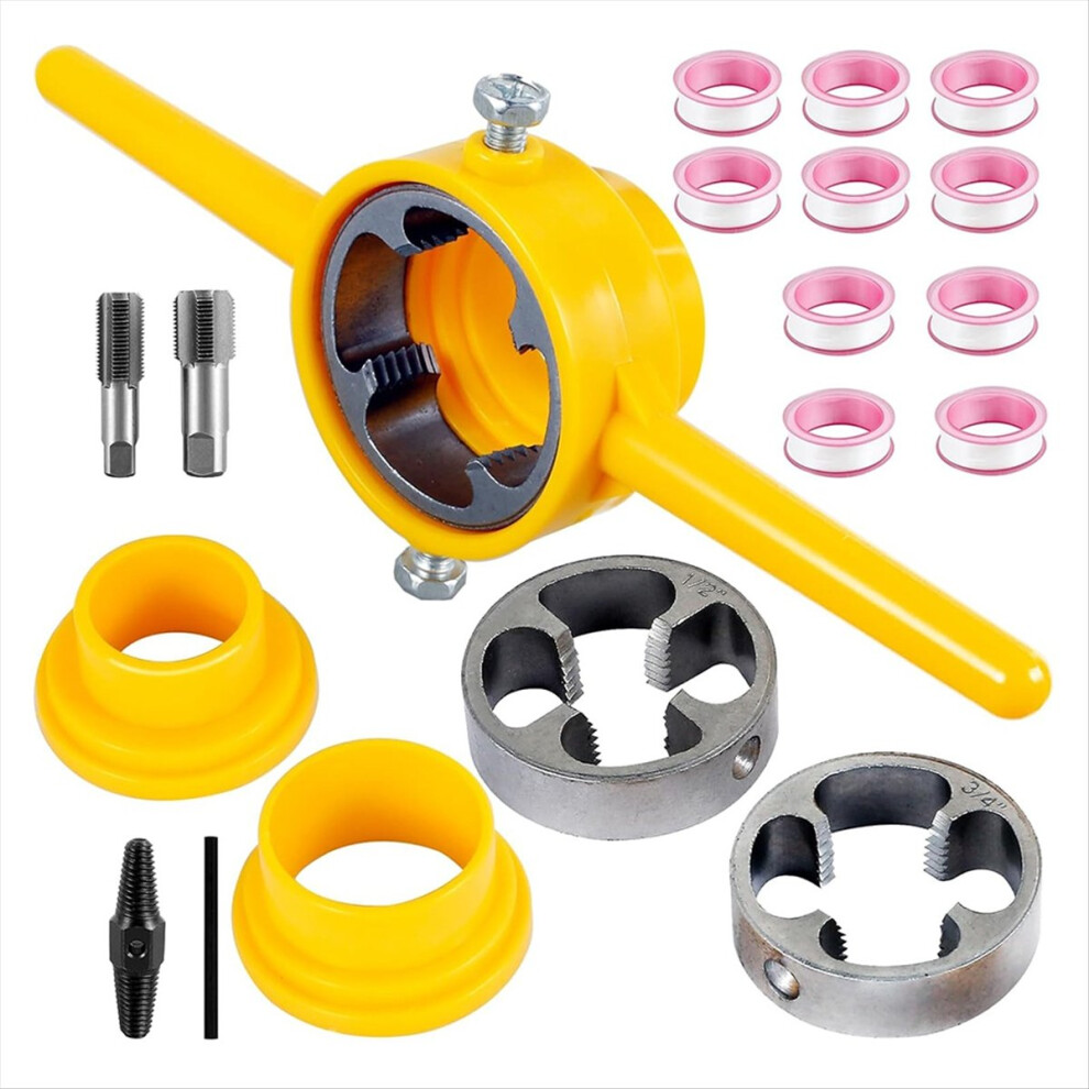 Pvc Thread Maker Tool, Pipe Threader Plumbing Tool, Pipe Threader Kit 4714188491463