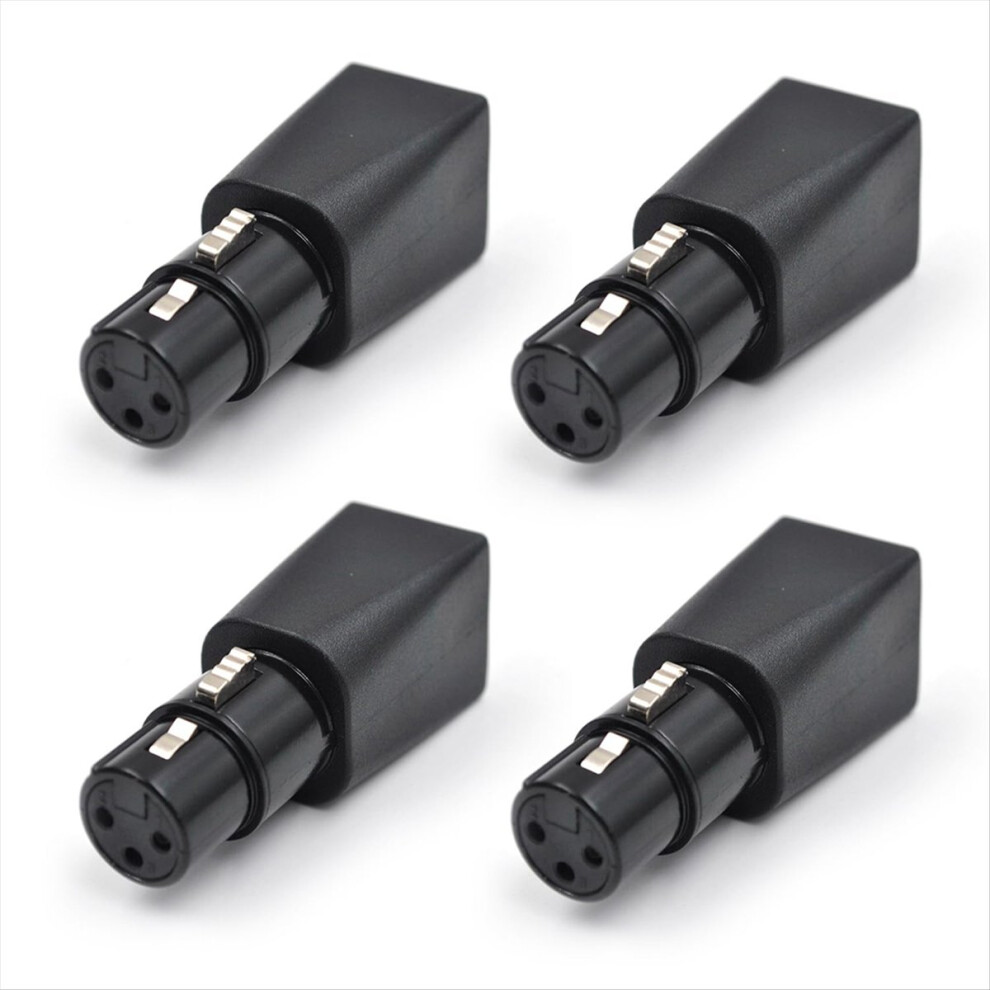 To Rj45 Connector Rj45 Ethernet To 3 Pin Xlr Adapter Female 4714188490244