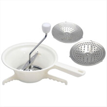 Food Mill For Vegetable Cutter With 3 Interchangeable Discs Food Mill