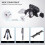 Mini Reverse Ball Head 360 Degree Rotating Camera tripod head 2
