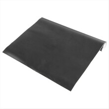 5 pezzi 12X60 pollici pellicola vinilica nera opaca adesivo fai da te per auto