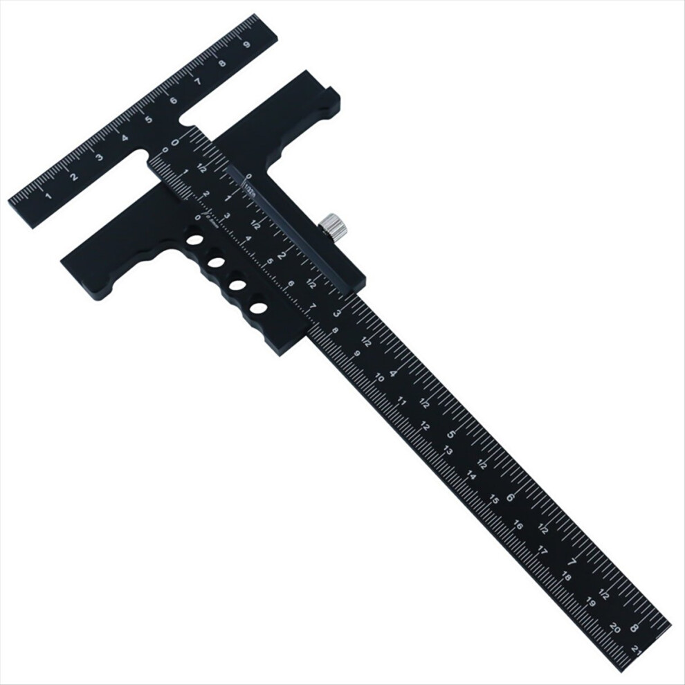 T Ruler Metal Slider Ruler Accurate Angle Measurement Scribe Tool A-image-OPC-PMD2WDQ-NEW