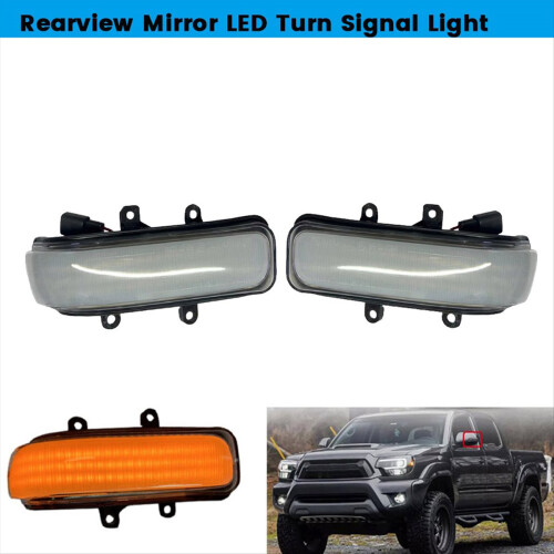 par de luz de seta LED para espelho retrovisor B 2008-13 1