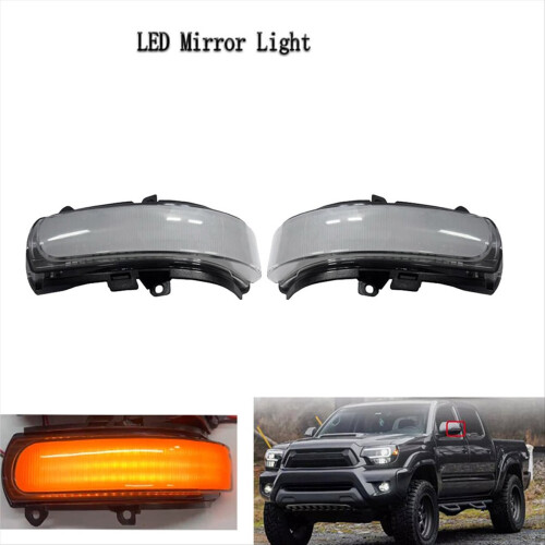 1 par de luz de seta para espelho retrovisor B 1