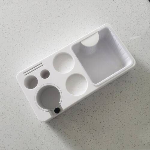 Espresso-Zapfbox, Espresso-Organizer, Espresso-Stampfer, Weiß 1