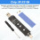 Dual Protocol Type-C Type-A M.2 NGFF USB3.1 GEN2 Case Adapterkaart 5