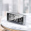 Dark Grey Smart Sound Alarm ClockWall Mounted Desk Clock 4