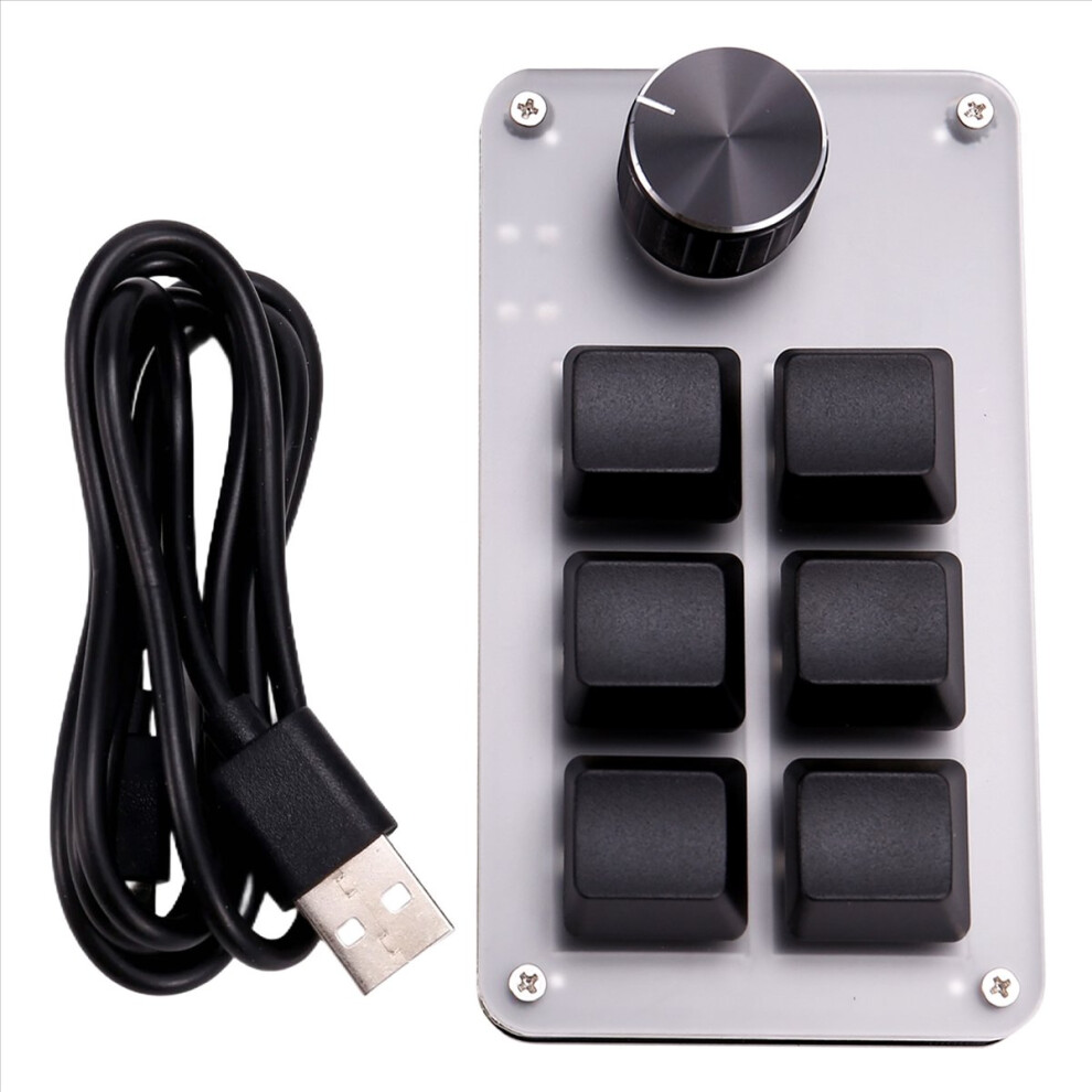 1 Knob Copy Paste Mini Button Wired Rgb Mini Mechanical Keyboard 4714188472905