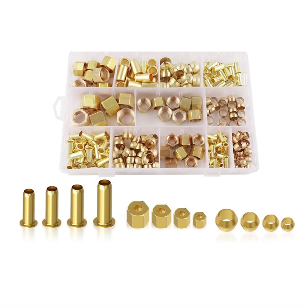220Pcs Compression Fittings Assortment Kit 4714188482515