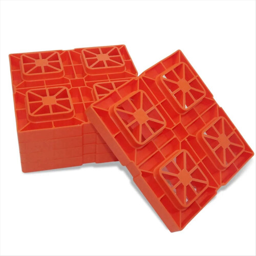 Leveling Pad Heavy Duty RV Leveling Blocks Interlocking Leveling Pads 2
