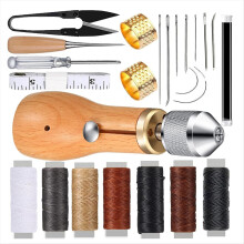 Kit de couture pratique pour la fabrication de produits en cuir à faire soi-même, poinçon de couture
