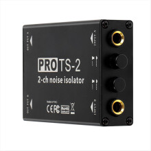 -2 Audio Isolator Dual Channel 1/4inch 6.5 Ruisonderdrukkingsfilter