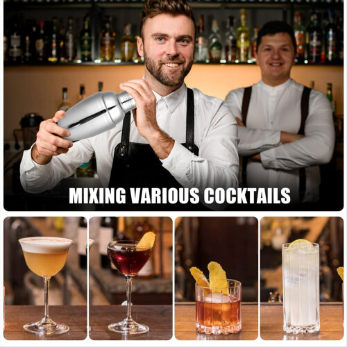 6PCS Mini Cocktail Shaker, Trinken Shaker Cocktail 1