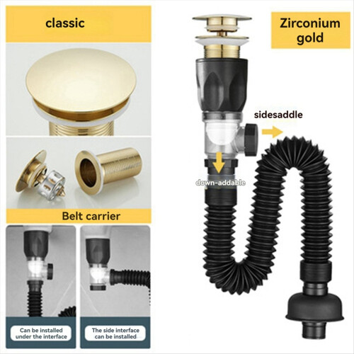 Servantavløp Allsidig servantplugg med filter C 1