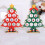 DIY Wooden Christmas Tree Christmas Tree Gift three-dimensional green 7