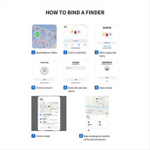GPS-tracker Smart Tag Bluetooth-locator Tracking Device Item Finder