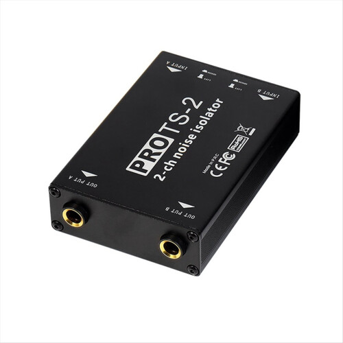-2 Audio Isolator Dual Channel 1/4inch 6.5 Ruisonderdrukkingsfilter 2