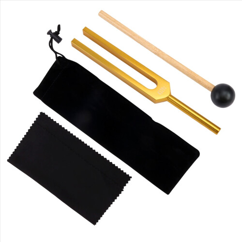 Θεραπευτική Ηχοθεραπεία και Γιόγκα 423hz Tuning Fork Χρυσό 2
