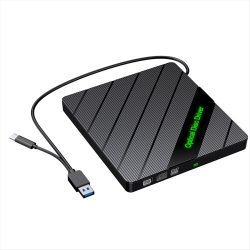 Εξωτερική μονάδα CD/DVD USB3.0 Type C Οπτική μονάδα CD/DVD-RW 1