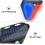 Outdoor Solar Alarm Lamp PIR Motion Sensor Theft Deterrent Security Light With Easy Install 4