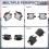LED-lys under speilet, velkomstlys for Focus 3 2 7