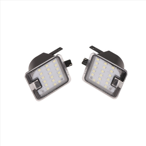 LED-lys under speilet, velkomstlys for Focus 3 2 1