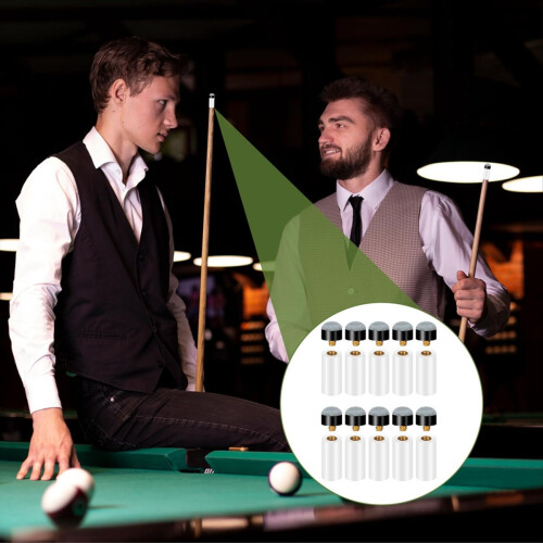 Billard Queues Tipps mit Pool Queue Stick Ferrulen Schraube-Auf Billard 2