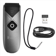 Leitor de código de barras Bluetooth 2.4G, leitor de imagem de tela de código QR
