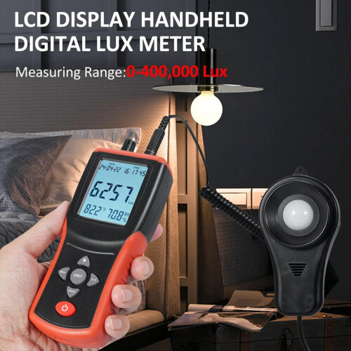 TL-603 Ψηφιακός Επαγγελματικός Φωτομετρητής 400000 Lux Φορητός Φωτομετρητής 2