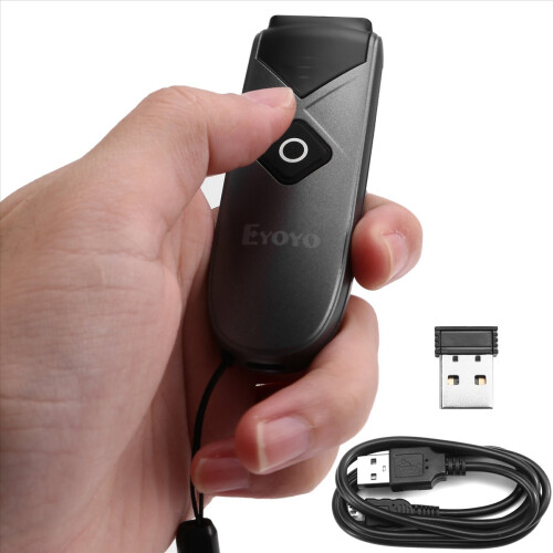 Bluetooth 2.4G Barcode-Scanner QR-Code-Bildschirmbildleser 1