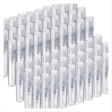 60 de sticle mini spray, sticle mini spray din plastic transparent de 3 ml și 5 ml