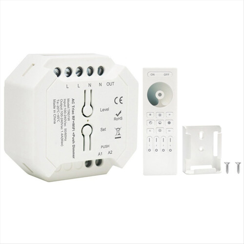 Tuya WiFi Smart Triac Dimmer LED-kontroller APP Fjernkontroll C