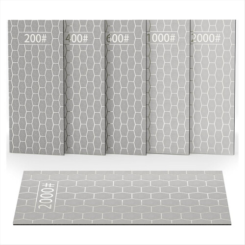 Diamond Whetstone Set, Sharpening Discs with Honeycomb Plates