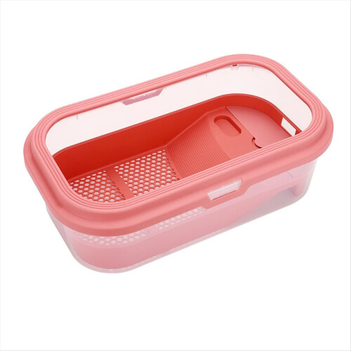 Vasca per tartarughe per uso domestico con terrazza solarium tipo rosa 2
