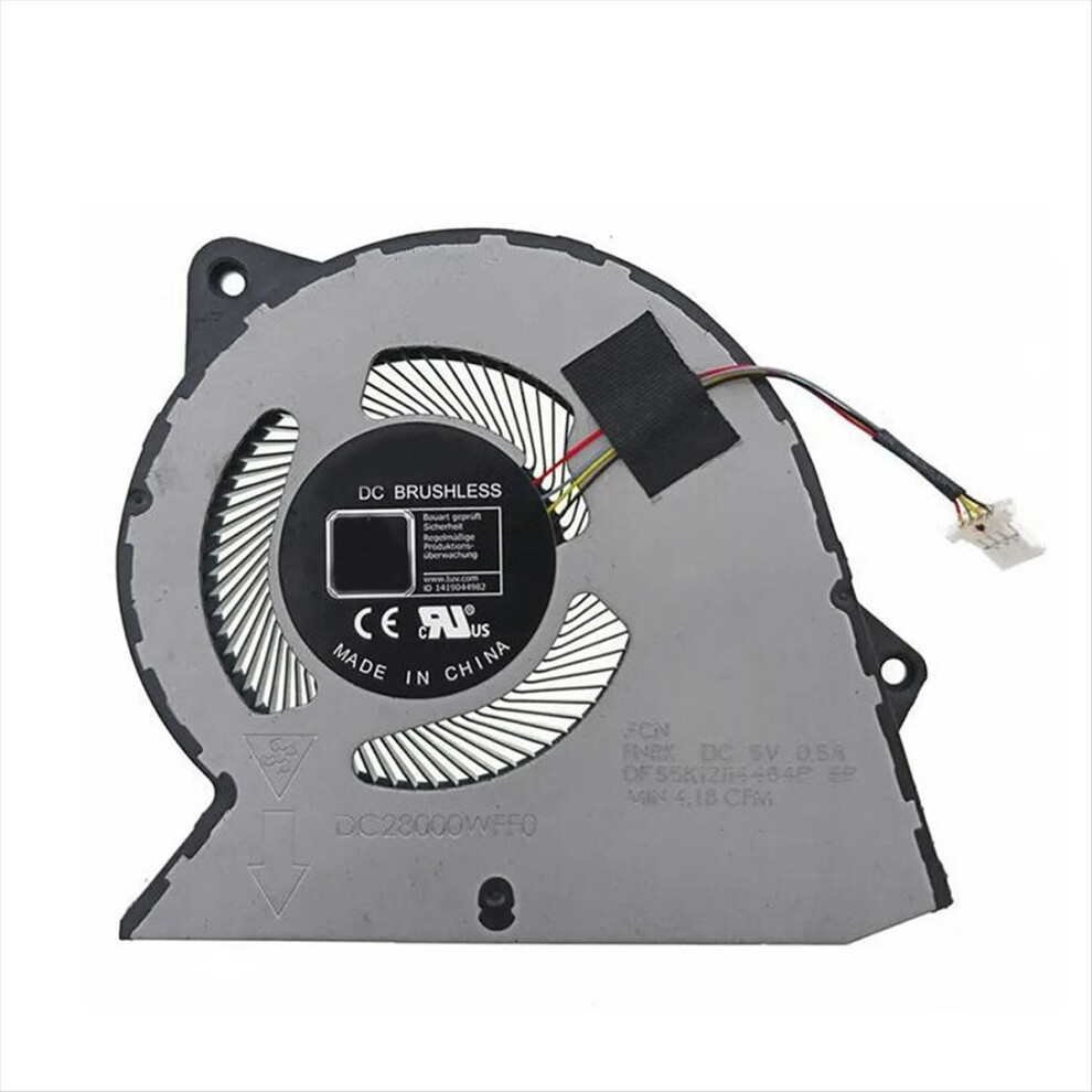 New Cpu Cooling Fan For 15 3510 3511 3515 3525 0Rff51 Gray 4714188477283