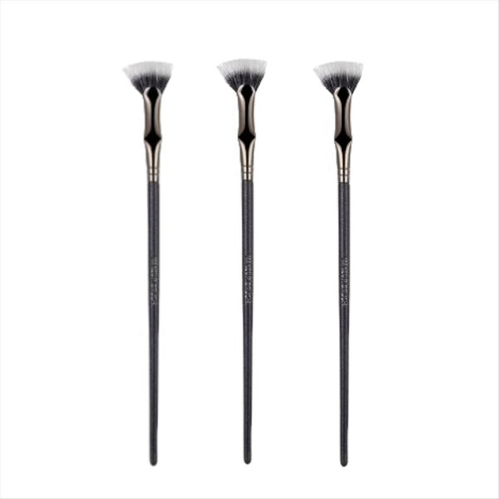Scalloped Lash Brush, for Upper Lower Eye 3pcs