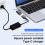 PD 140W DC - Type-C töltőadapter telefonhoz, táblagéphez, laptophoz (C) 4
