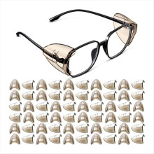 Safety Glasses Side Black Transparent