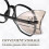 Safety Glasses Side Black Transparent 2