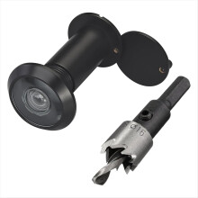 220-stupňové pevné priezory pre dvere s 16 mm vrtákom